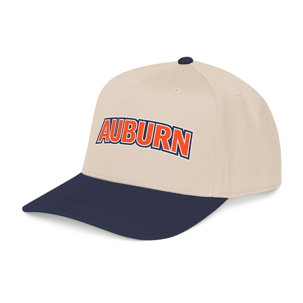 "Auburn" Mid Profile Baseball Cap