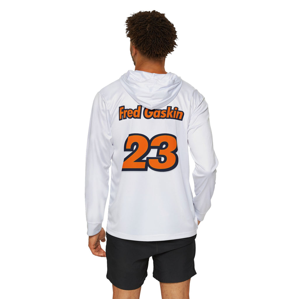 "His Name Is..." Men's Sports Warmup Hoodie (AOP)