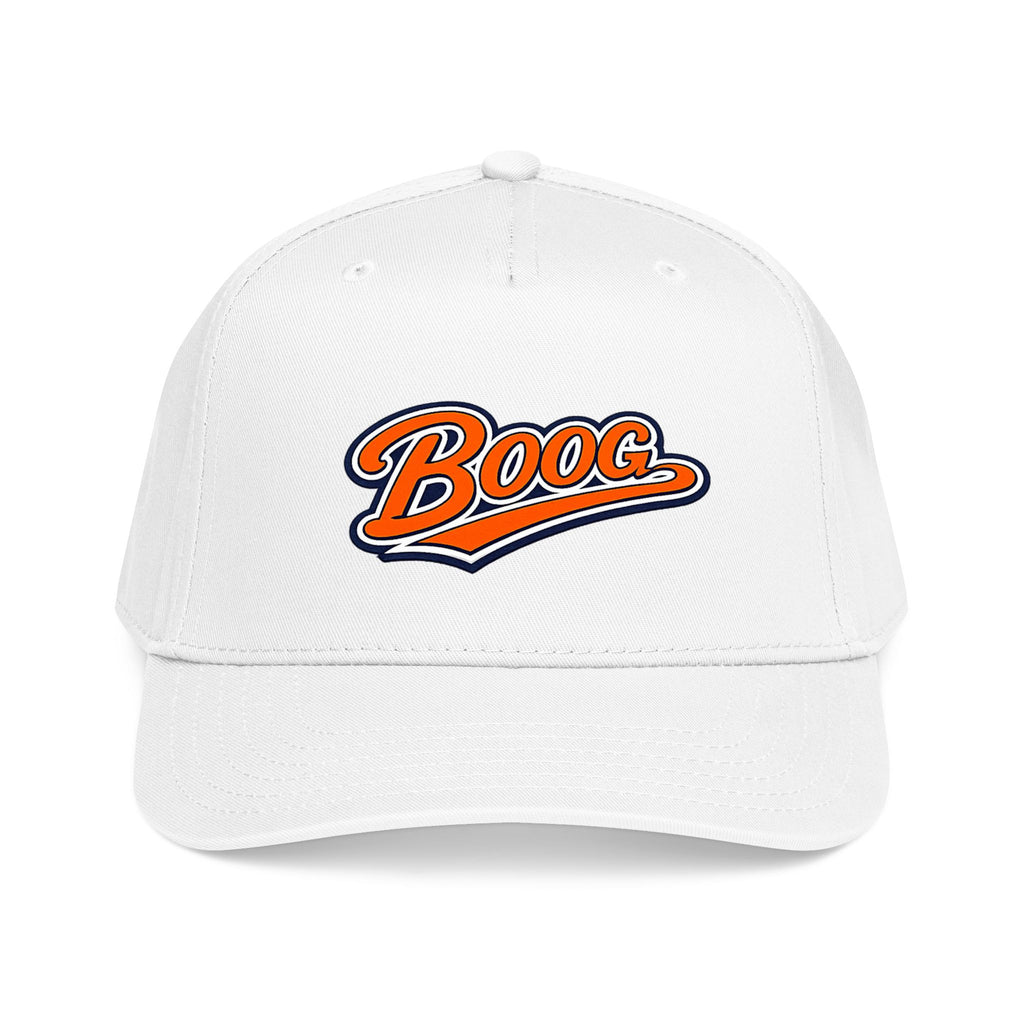 "Boog Script" Mid Profile Baseball Cap