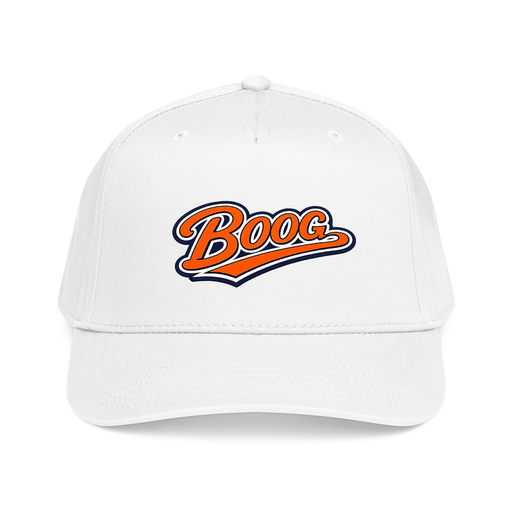 "Boog Script" Mid Profile Baseball Cap