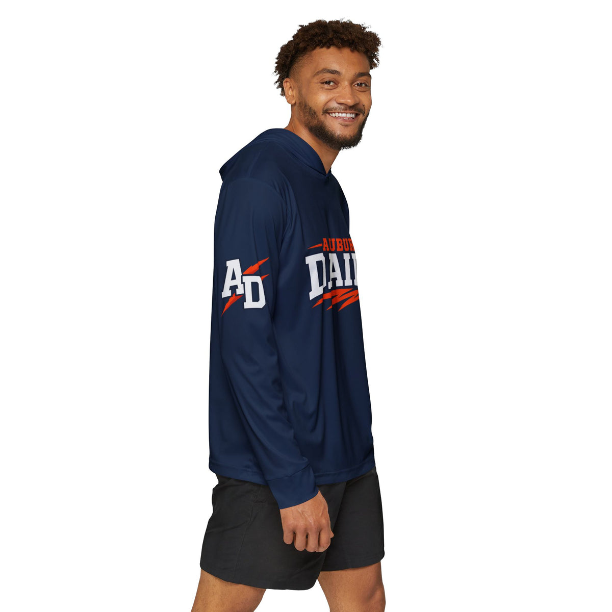 Auburn Daily - Men's Sports Warmup Hoodie (AOP)