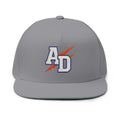 "AD" Flat Bill Cap (Embroidery)