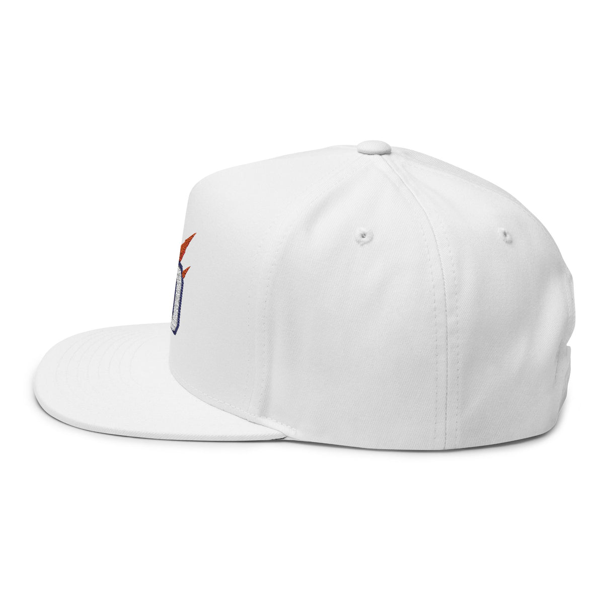 "AD" Flat Bill Cap (Embroidery)