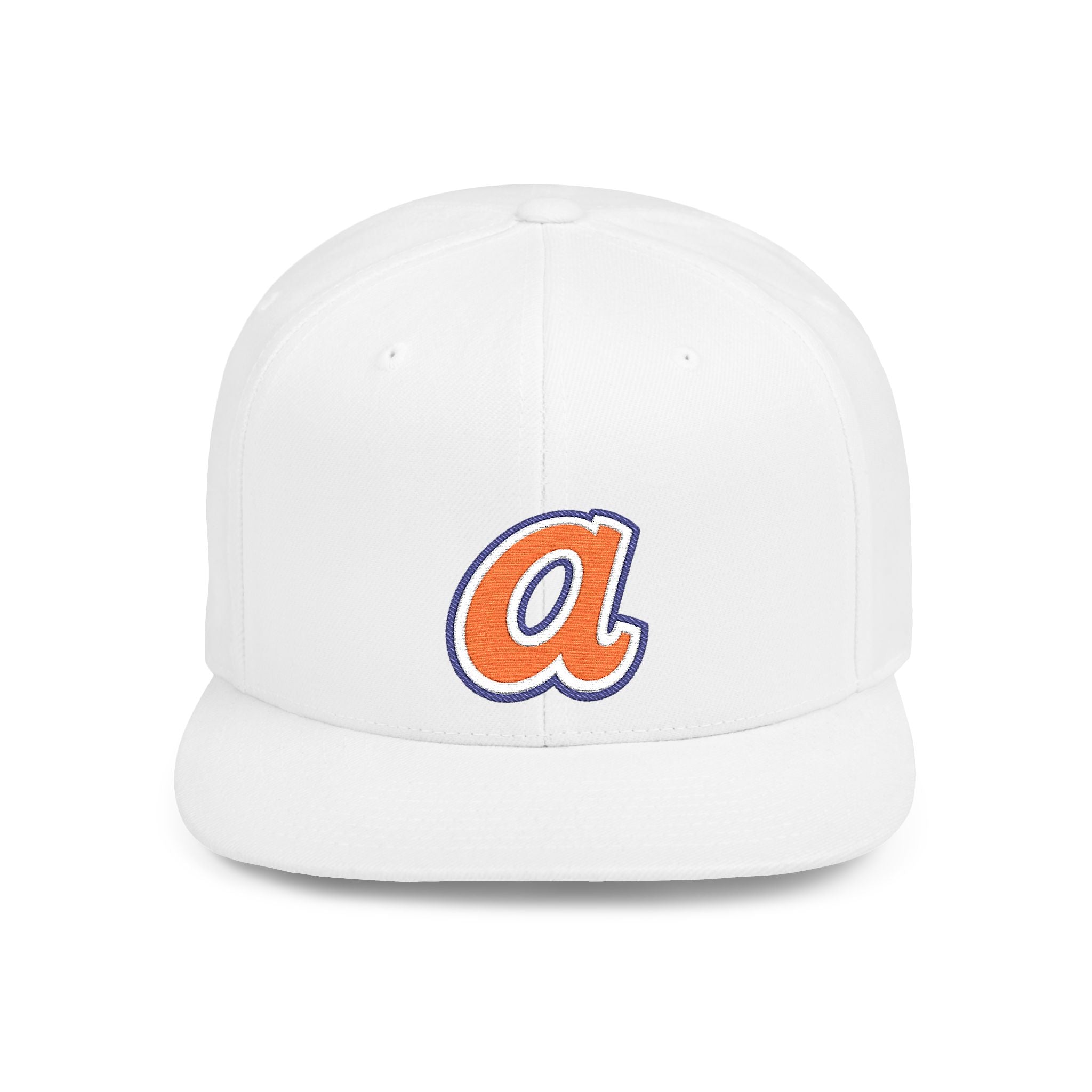 "a" Flat Bill Snapback