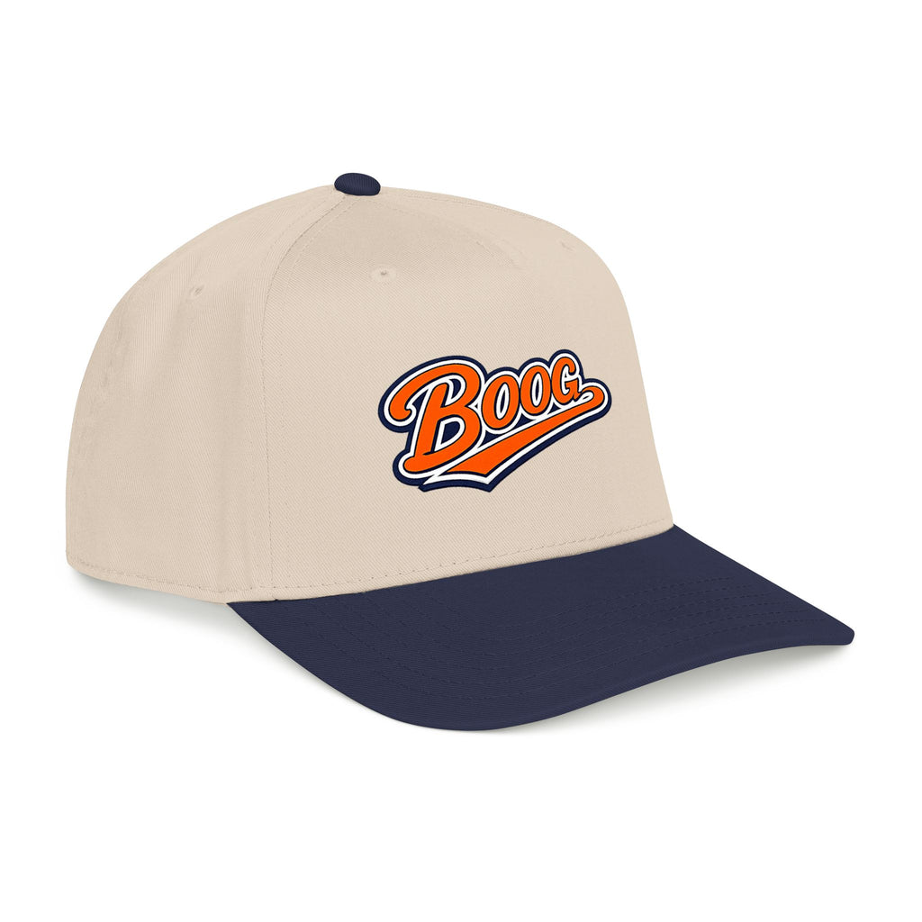 "Boog Script" Mid Profile Baseball Cap