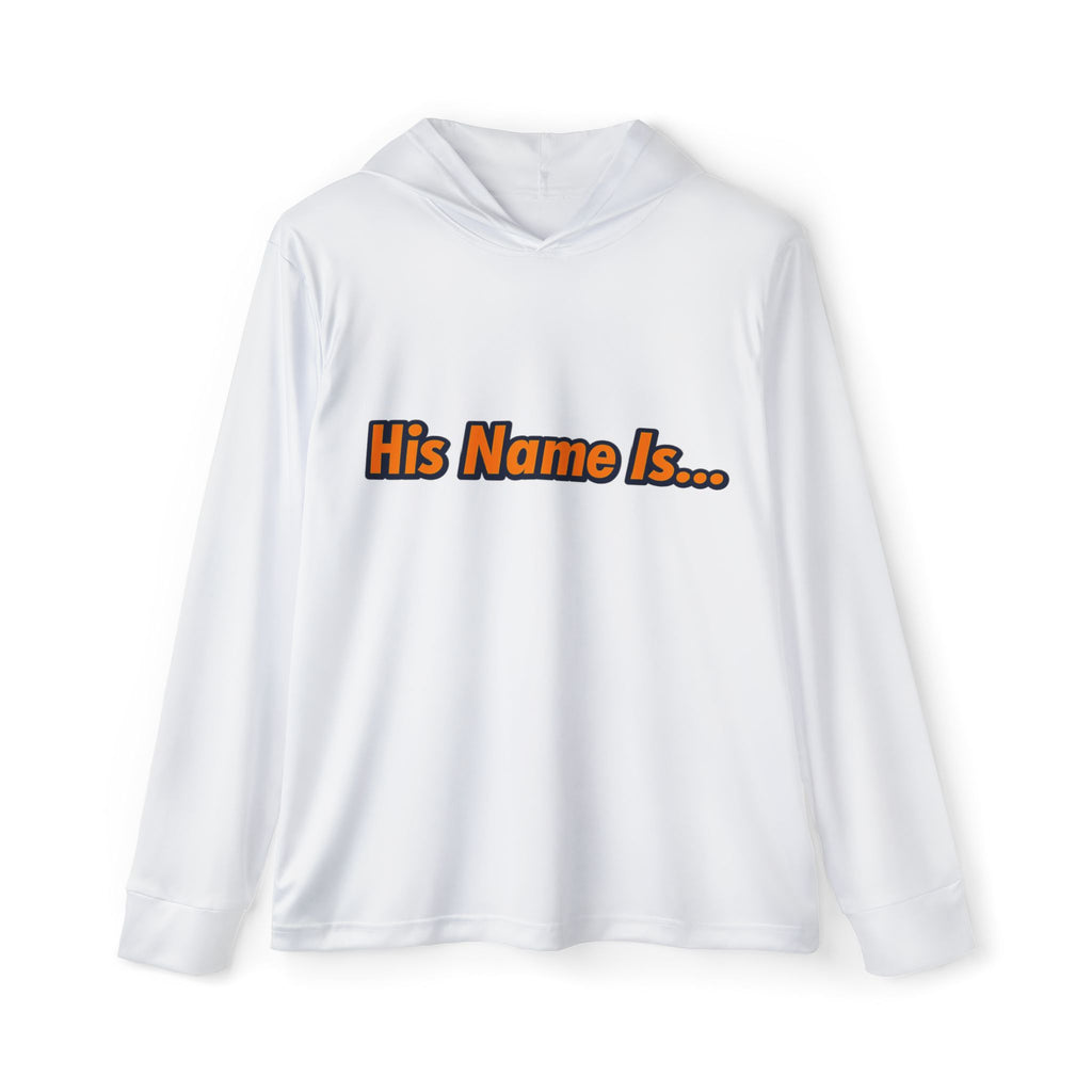 "His Name Is..." Men's Sports Warmup Hoodie (AOP)