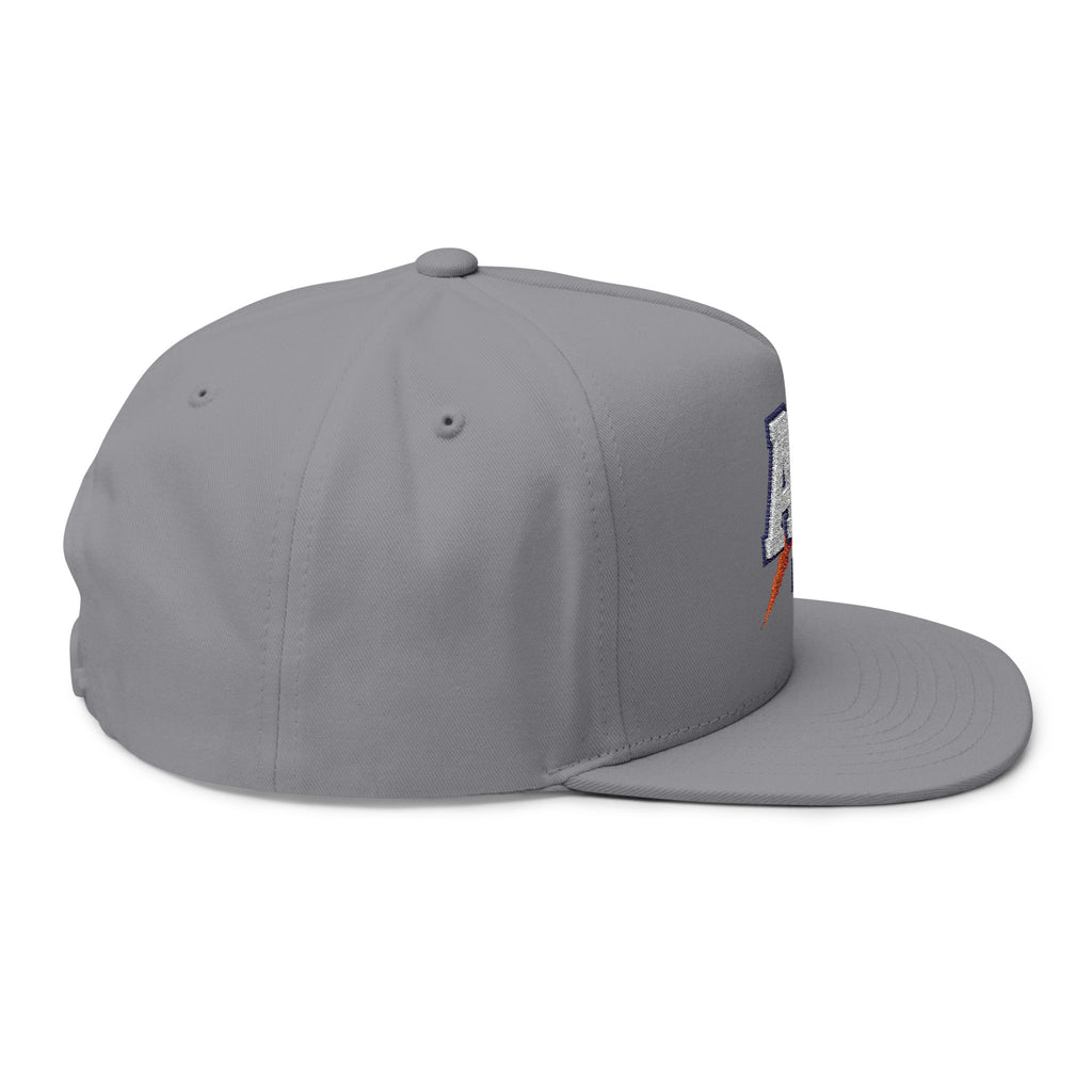 "AD" Flat Bill Cap (Embroidery)