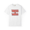 "Trees & Threes" Unisex Garment-Dyed T-shirt