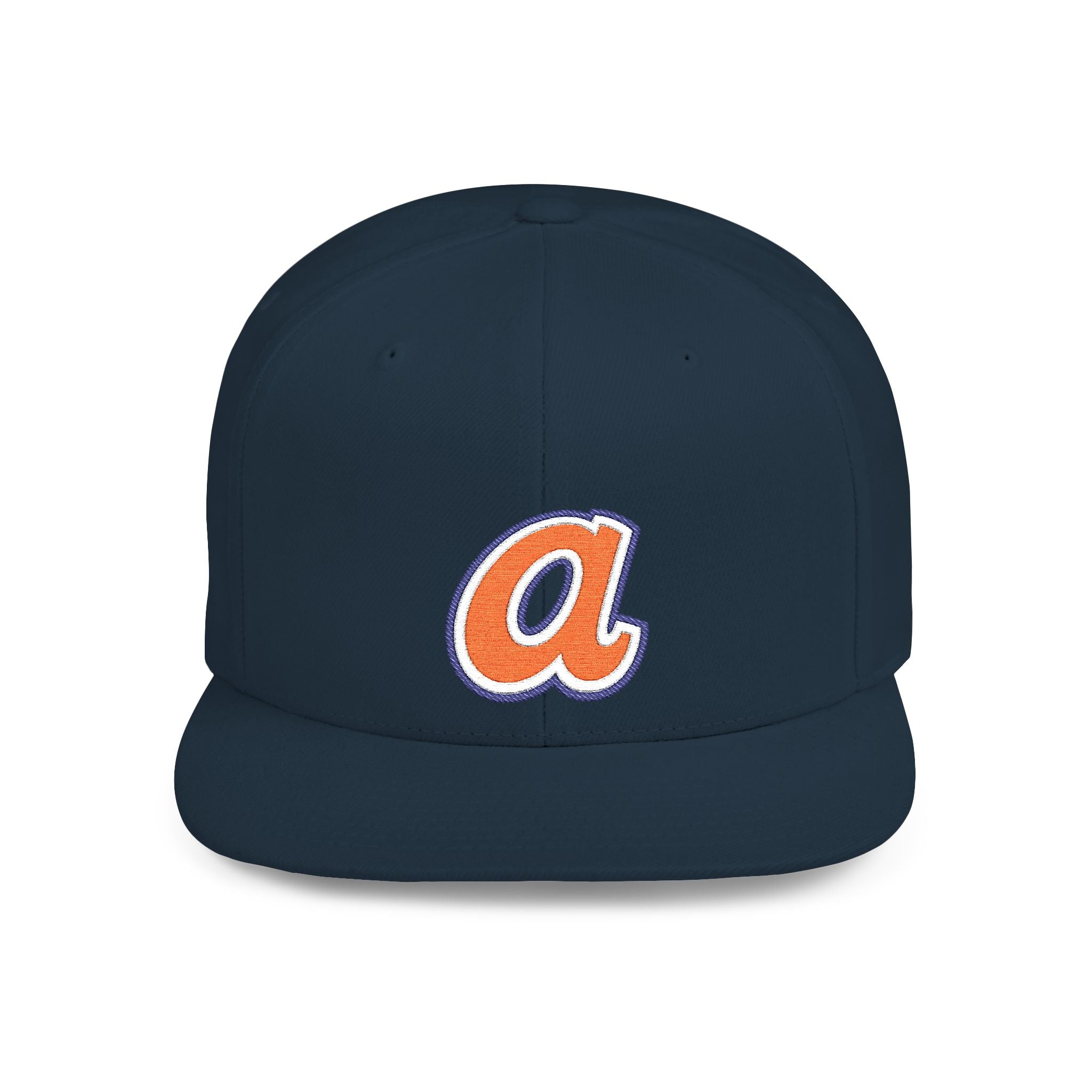 "a" Flat Bill Snapback