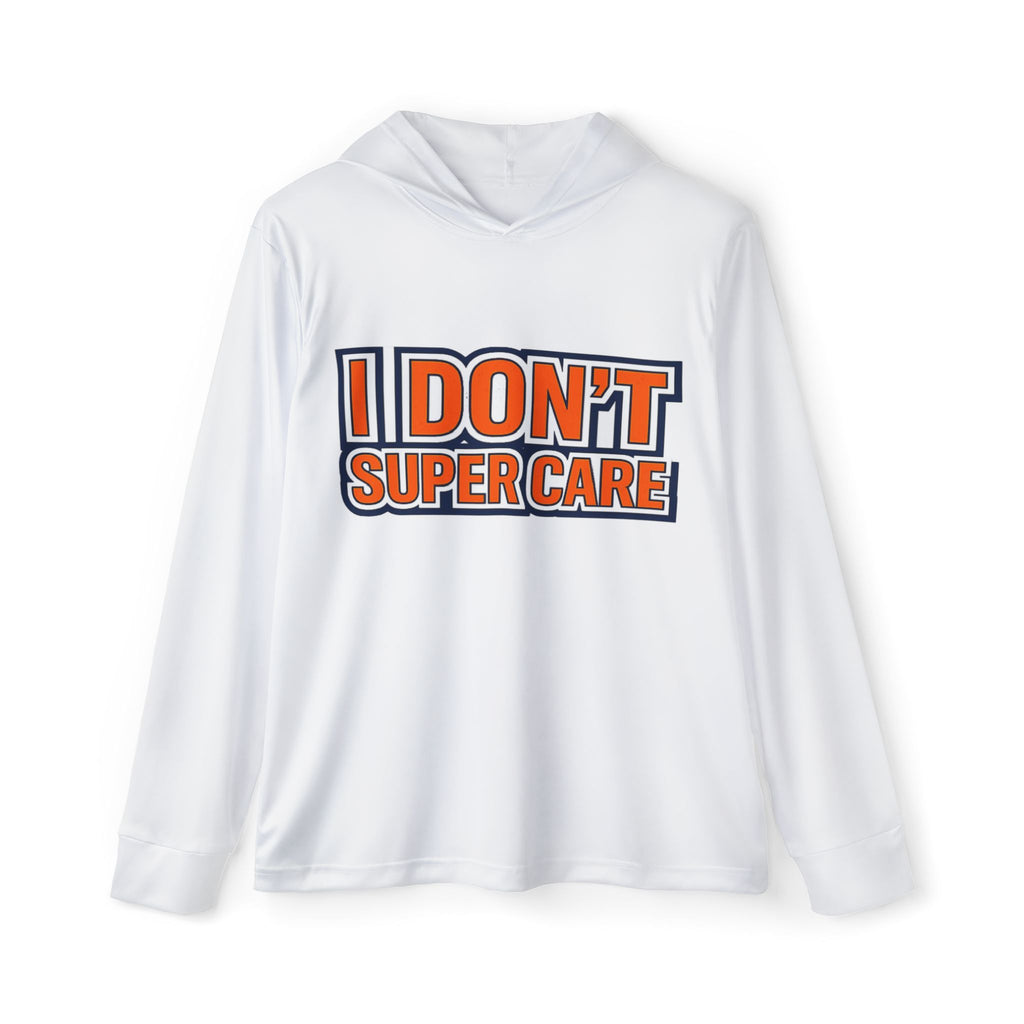 "Don't Care" Men's Sports Warmup Hoodie (AOP)