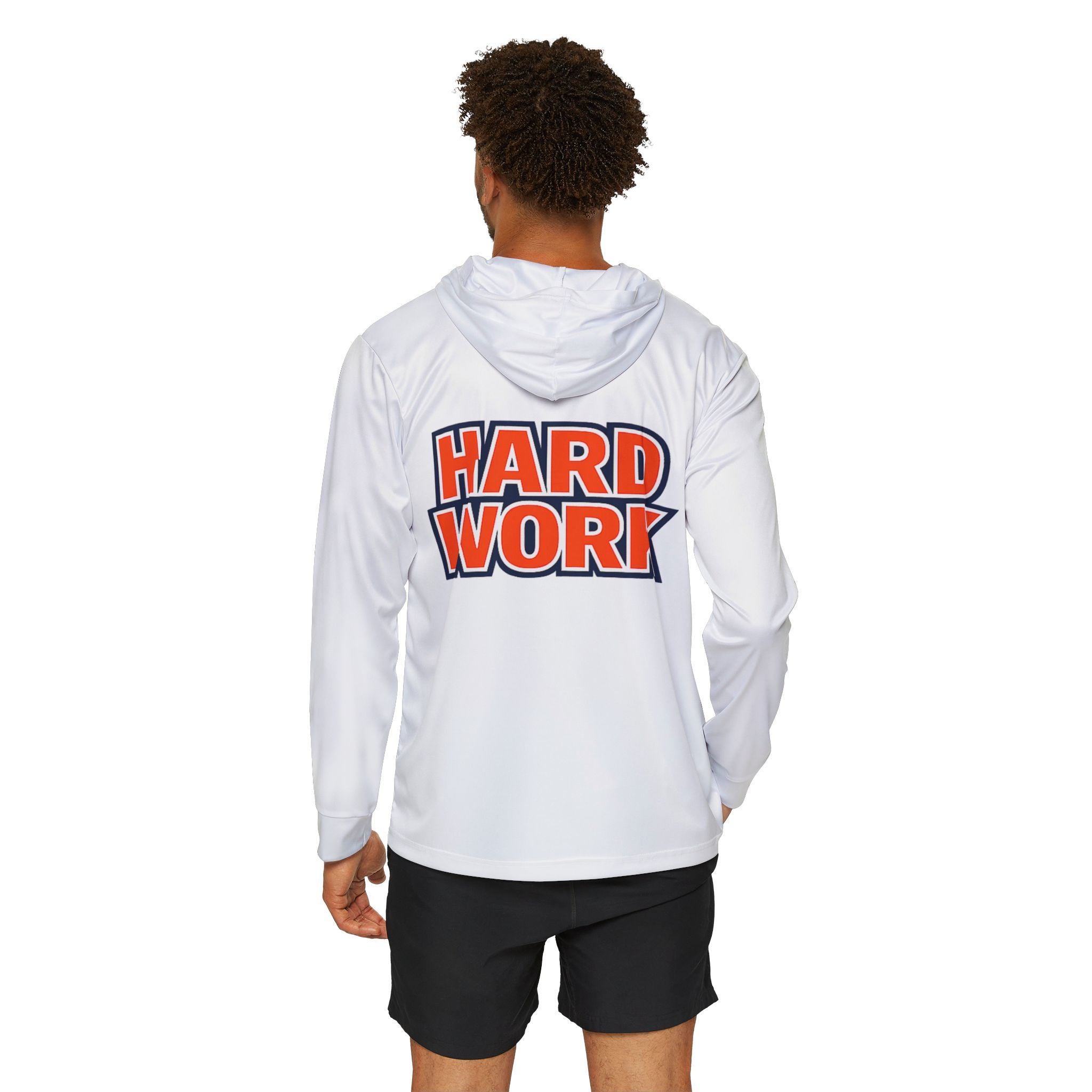 The "I Believe" Men's Sports Warmup Hoodie (AOP) - White
