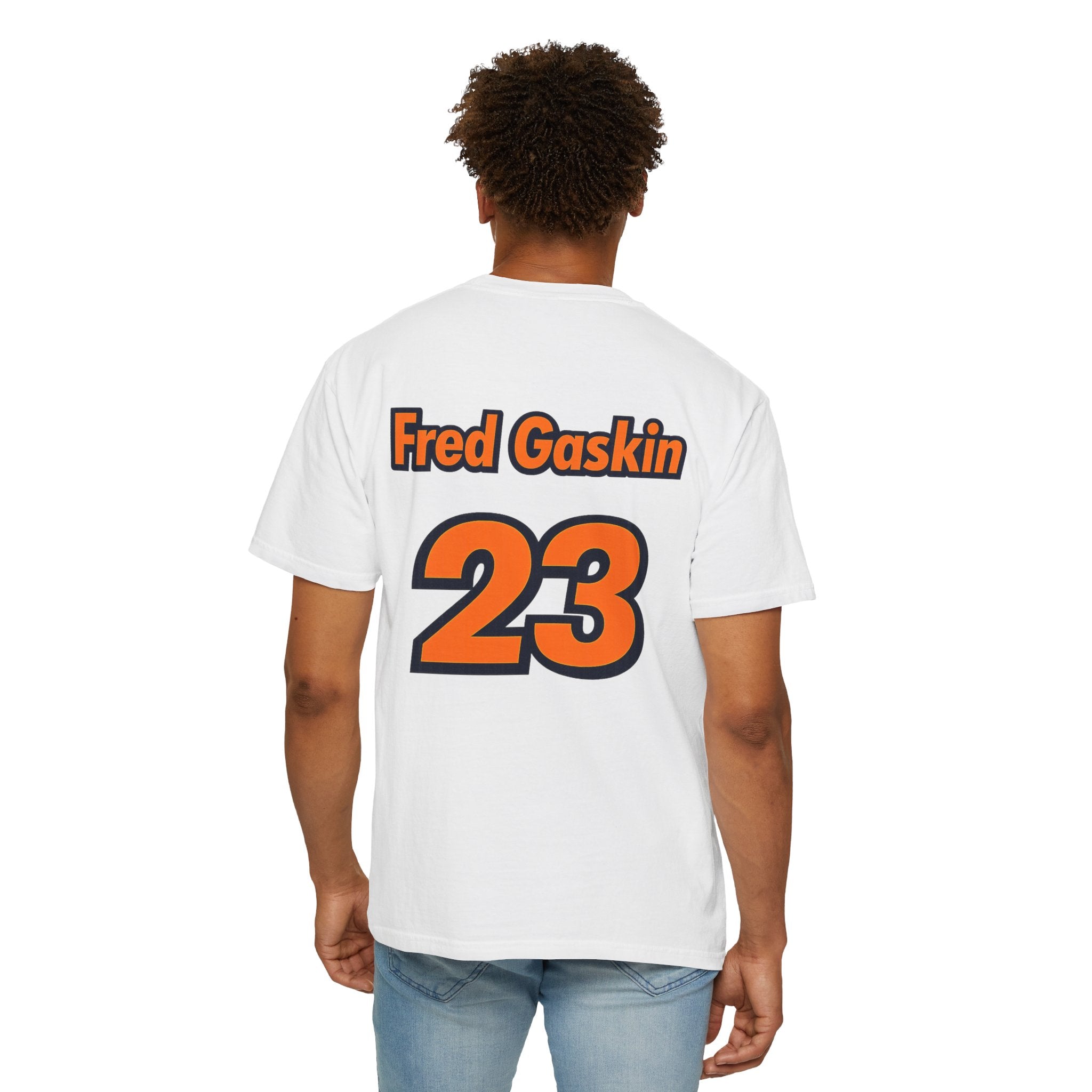 "His Name Is..." Unisex Garment-Dyed T-shirt