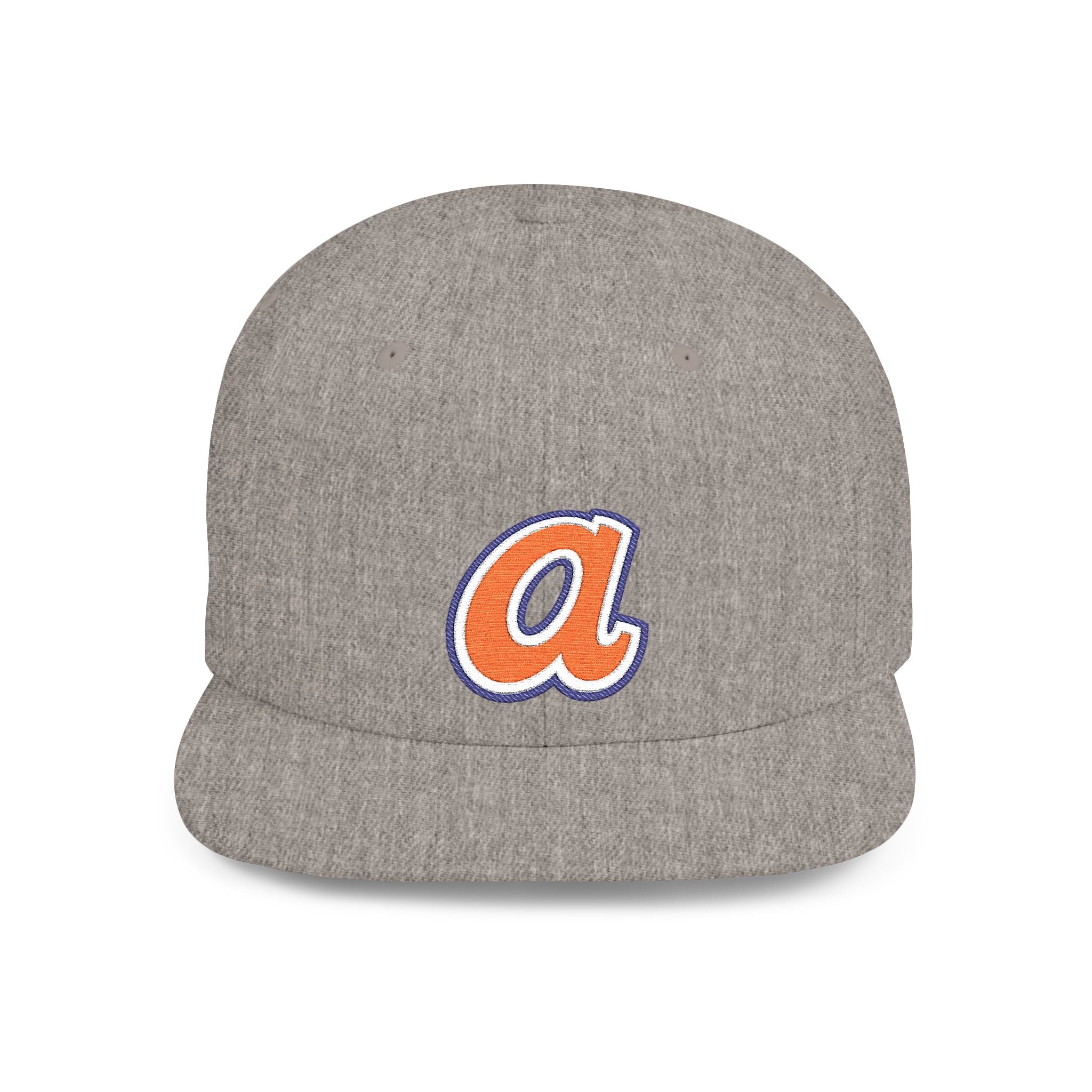 "a" Flat Bill Snapback