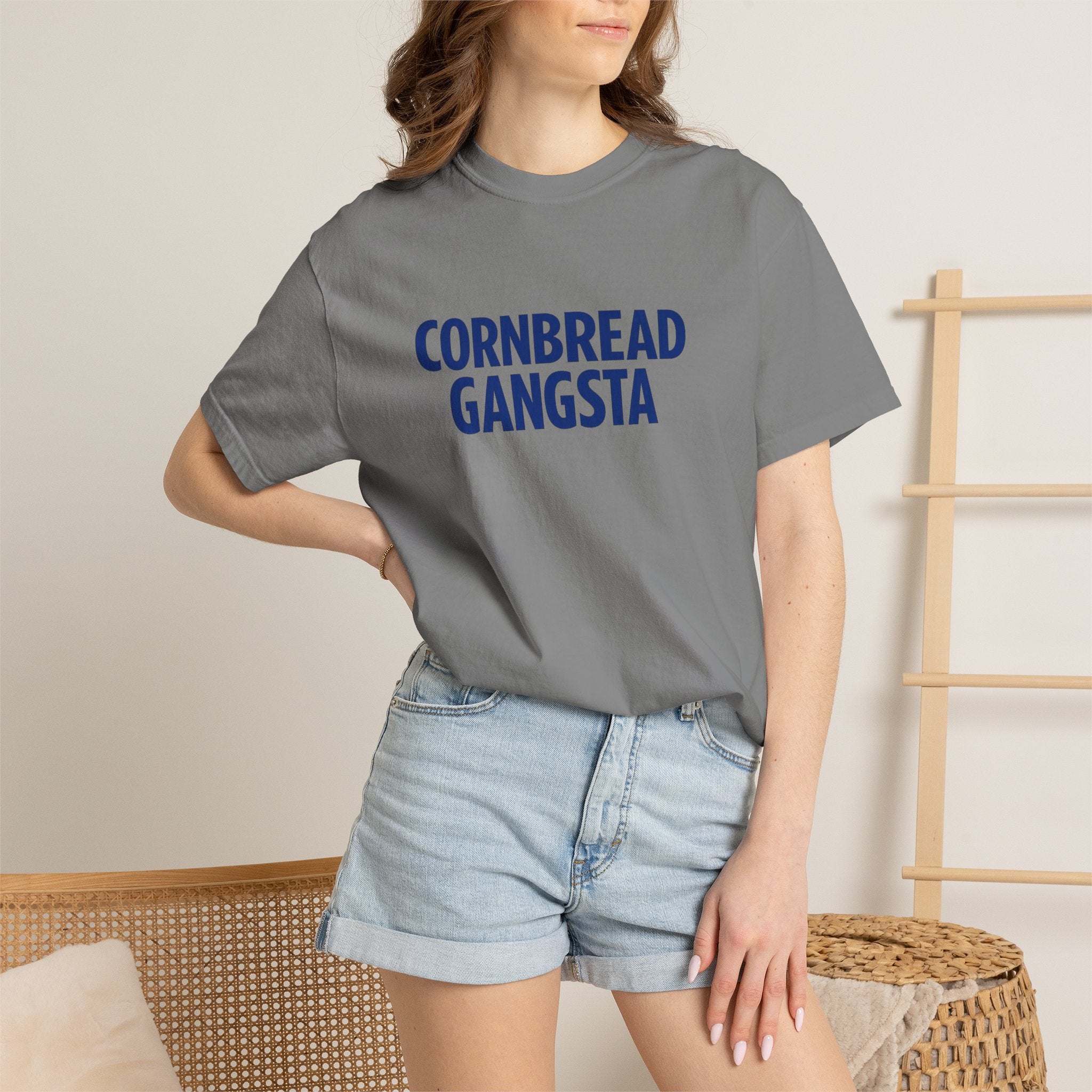 "Cornbread Gangsta" Unisex Garment-Dyed T-shirt