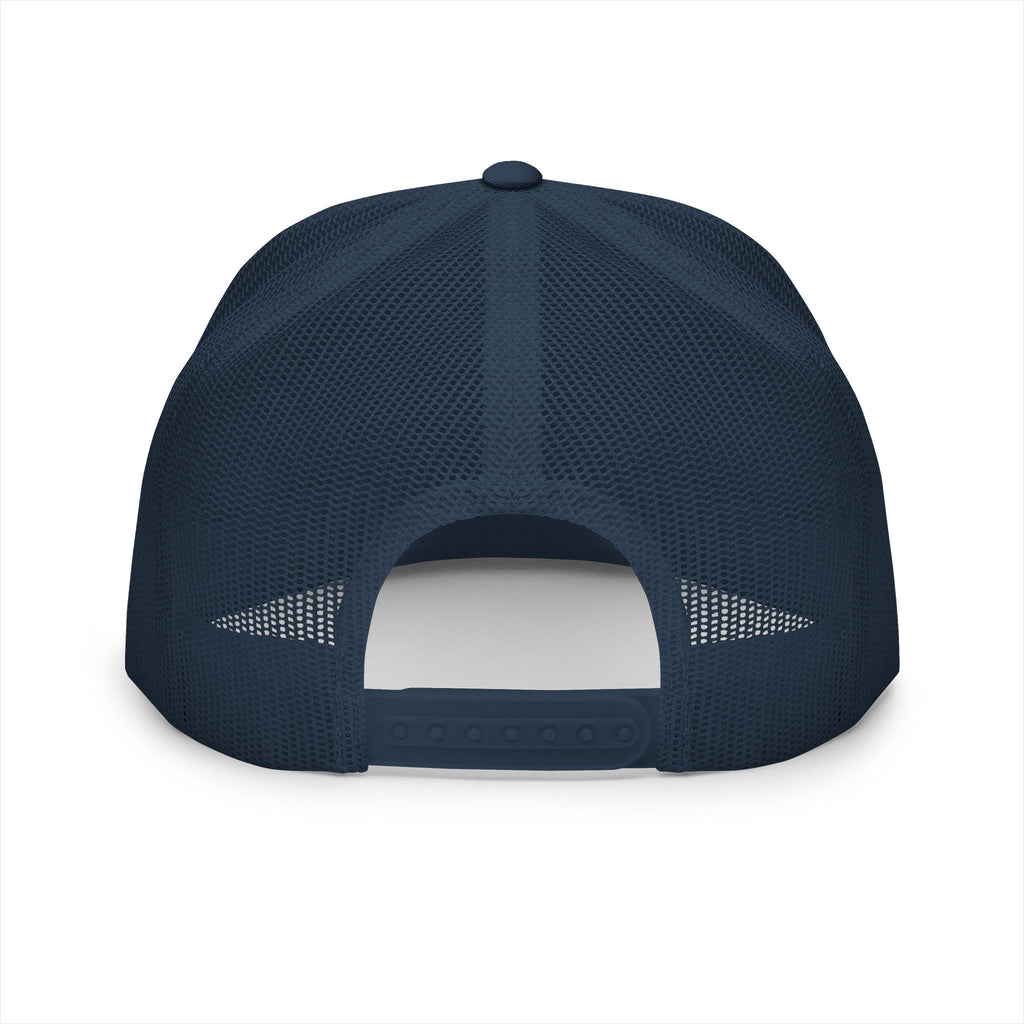 "Boog Script" 5 Panel Trucker Cap